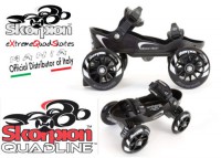 Skorpion Quadline-Street White/Silver Small&Large